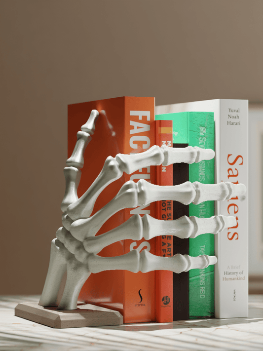 The Helping Hand – Skeleton Book Holder (Set of 2) Poliform Labs