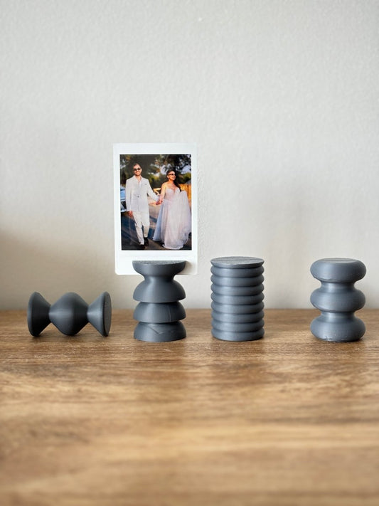 TOTEM Mini Display Stands (Set of 4) Poliform Labs Matte Slate Gray