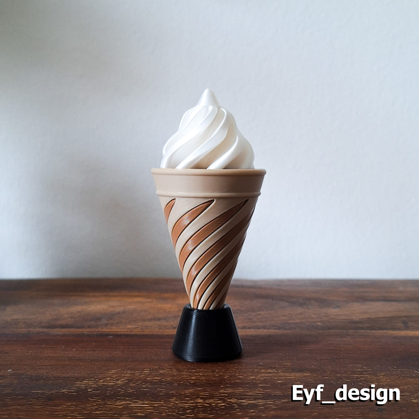 Spiral Ice Cream Cone (3 Pack)