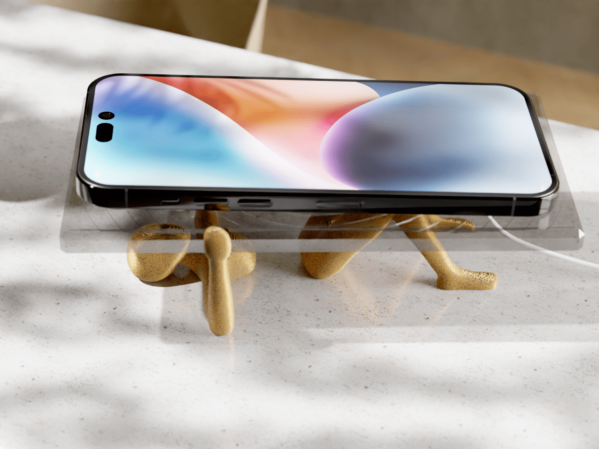 Nobody Smartphone Holder v1 Poliform Labs Black