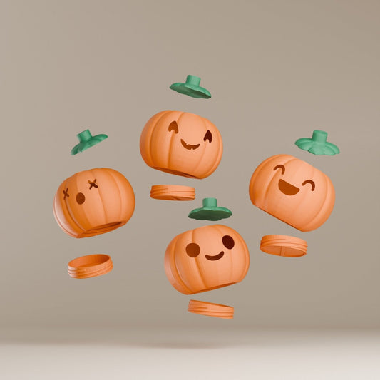 Pumpkin Candle Lantern (Set of 4) Poliform Labs