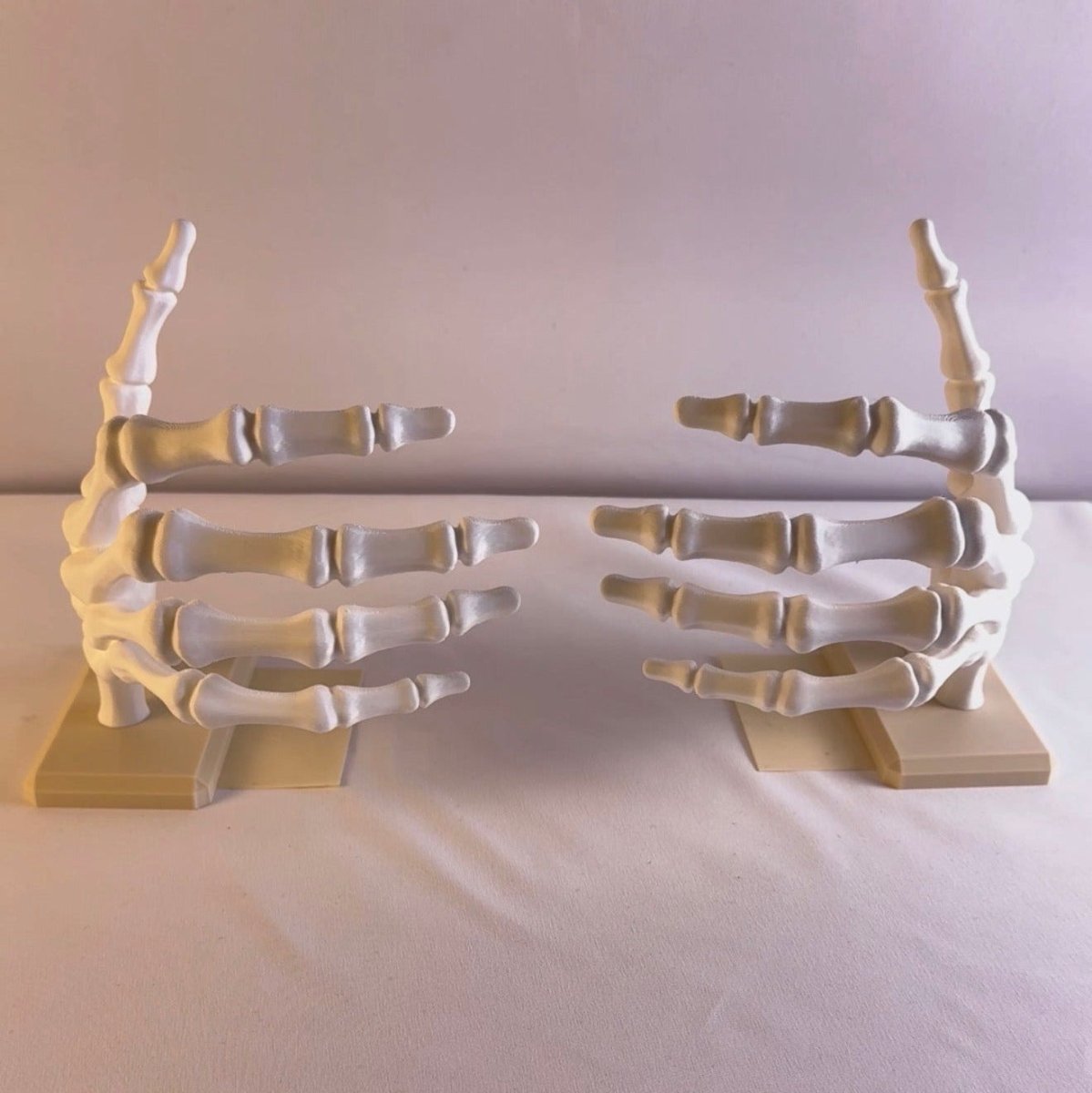 The Helping Hand – Skeleton Book Holder (Set of 2) Poliform Labs Black